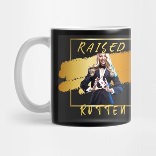 Raised Rotten (Tuxedo Girl doing card trick) Mug